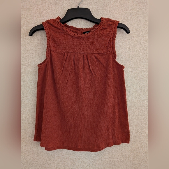 Wishlist Tops - Wishlist Sleeveless Terracotta Tank Top